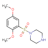 1-(2,5-dimethoxybenzenesulfonyl)piperazine
