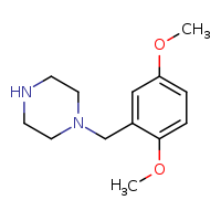 1-[(2,5-dimethoxyphenyl)methyl]piperazine