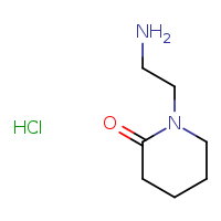 1-(2-aminoethyl)piperidin-2-one hydrochloride