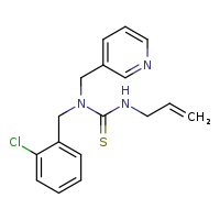1-[(2-chlorophenyl)methyl]-3-(prop-2-en-1-yl)-1-(pyridin-3-ylmethyl)thiourea