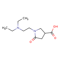 1-[2-(diethylamino)ethyl]-5-oxopyrrolidine-3-carboxylic acid