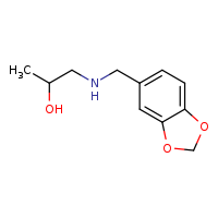 1-[(2H-1,3-benzodioxol-5-ylmethyl)amino]propan-2-ol