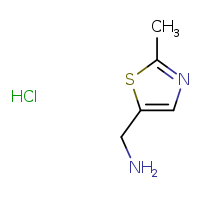1-(2-methyl-1,3-thiazol-5-yl)methanamine hydrochloride