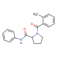 1-(2-methylbenzoyl)-N-phenylpyrrolidine-2-carboxamide