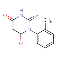 1-(2-methylphenyl)-2-sulfanylidene-1,3-diazinane-4,6-dione