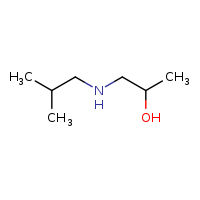 1-[(2-methylpropyl)amino]propan-2-ol