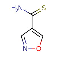 1,2-oxazole-4-carbothioamide