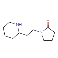 1-[2-(piperidin-2-yl)ethyl]pyrrolidin-2-one