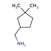 1-(3,3-dimethylcyclopentyl)methanamine