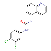 1-(3,4-dichlorophenyl)-3-(quinolin-5-yl)urea