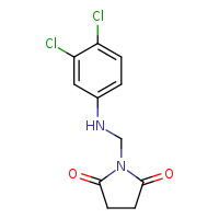 1-{[(3,4-dichlorophenyl)amino]methyl}pyrrolidine-2,5-dione