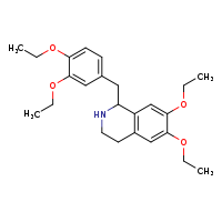1-[(3,4-diethoxyphenyl)methyl]-6,7-diethoxy-1,2,3,4-tetrahydroisoquinoline