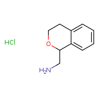 1-(3,4-dihydro-1H-2-benzopyran-1-yl)methanamine hydrochloride