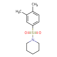 1-(3,4-dimethylbenzenesulfonyl)piperidine