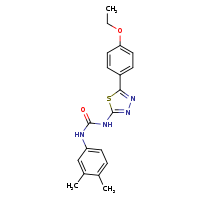 1-(3,4-dimethylphenyl)-3-[5-(4-ethoxyphenyl)-1,3,4-thiadiazol-2-yl]urea