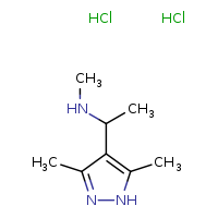 [1-(3,5-dimethyl-1H-pyrazol-4-yl)ethyl](methyl)amine dihydrochloride