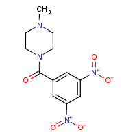 1-(3,5-dinitrobenzoyl)-4-methylpiperazine