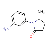 1-(3-aminophenyl)-5-methylpyrrolidin-2-one