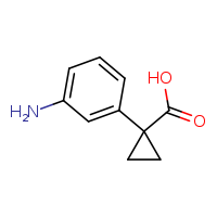 1-(3-aminophenyl)cyclopropane-1-carboxylic acid