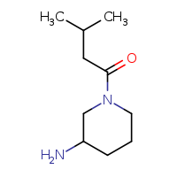 1-(3-aminopiperidin-1-yl)-3-methylbutan-1-one