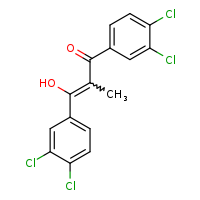 1,3-bis(3,4-dichlorophenyl)-3-hydroxy-2-methylprop-2-en-1-one