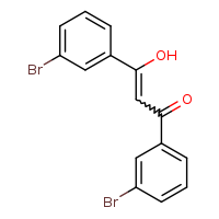 1,3-bis(3-bromophenyl)-3-hydroxyprop-2-en-1-one