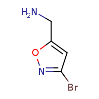 1-(3-bromo-1,2-oxazol-5-yl)methanamine