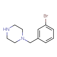 1-[(3-bromophenyl)methyl]piperazine