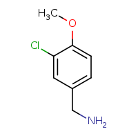 1-(3-chloro-4-methoxyphenyl)methanamine