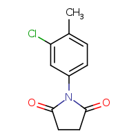 1-(3-chloro-4-methylphenyl)pyrrolidine-2,5-dione