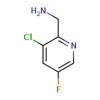 1-(3-chloro-5-fluoropyridin-2-yl)methanamine