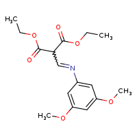1,3-diethyl 2-{[(3,5-dimethoxyphenyl)imino]methyl}propanedioate