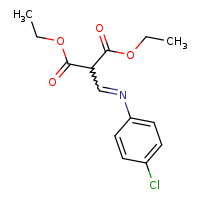 1,3-diethyl 2-{[(4-chlorophenyl)imino]methyl}propanedioate