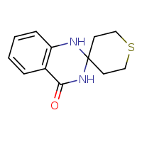 1,3-dihydrospiro[quinazoline-2,4'-thian]-4-one