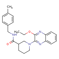 1-(3-ethoxyquinoxalin-2-yl)-N-[(4-methylphenyl)methyl]piperidine-3-carboxamide