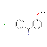 1-(3-methoxyphenyl)-1-phenylmethanamine hydrochloride