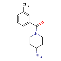 1-(3-methylbenzoyl)piperidin-4-amine