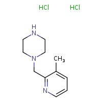 1-[(3-methylpyridin-2-yl)methyl]piperazine dihydrochloride