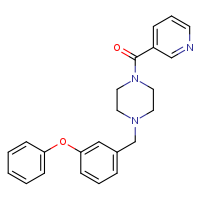 1-[(3-phenoxyphenyl)methyl]-4-(pyridine-3-carbonyl)piperazine
