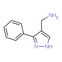 1-(3-phenyl-1H-pyrazol-4-yl)methanamine