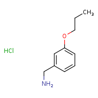 1-(3-propoxyphenyl)methanamine hydrochloride