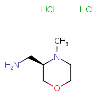 1-[(3R)-4-methylmorpholin-3-yl]methanamine dihydrochloride