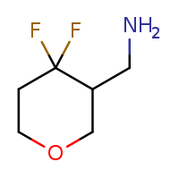 1-(4,4-difluorooxan-3-yl)methanamine