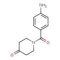 1-(4-aminobenzoyl)piperidin-4-one