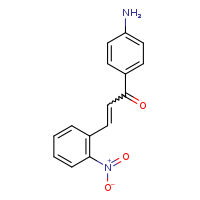 1-(4-aminophenyl)-3-(2-nitrophenyl)prop-2-en-1-one