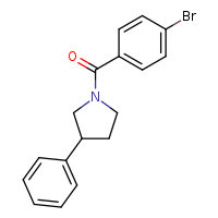 1-(4-bromobenzoyl)-3-phenylpyrrolidine