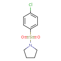 1-(4-chlorobenzenesulfonyl)pyrrolidine