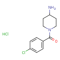 1-(4-chlorobenzoyl)piperidin-4-amine hydrochloride