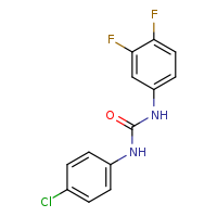 1-(4-chlorophenyl)-3-(3,4-difluorophenyl)urea