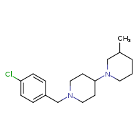 1'-[(4-chlorophenyl)methyl]-3-methyl-1,4'-bipiperidine